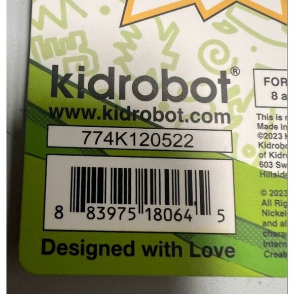 Kidrobot Plush Rugrats Reptar Chocolate-Scented Bar 10 Interactive - Picture 3 of 4